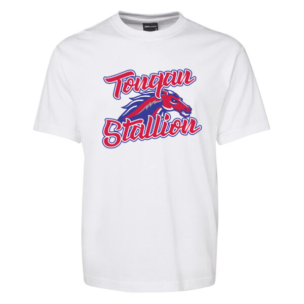 Tongan Stallion - Toronto Raptors Colorway - JB's Mens Tee Thumbnail