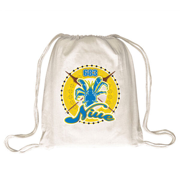 Niue 683 STAMP - Drawstring Backpack Thumbnail