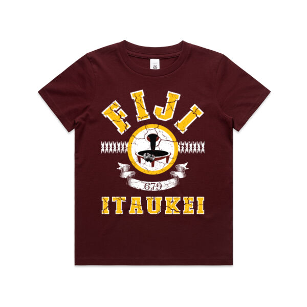 Fiji - iTaukei 679 - Vintage - Kids Youth T shirt Thumbnail