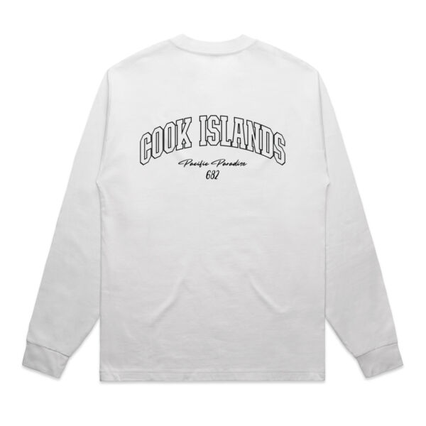 Cook Islands Pacific Paradise 682 - Mens Heavy Long Sleeve Tee Thumbnail